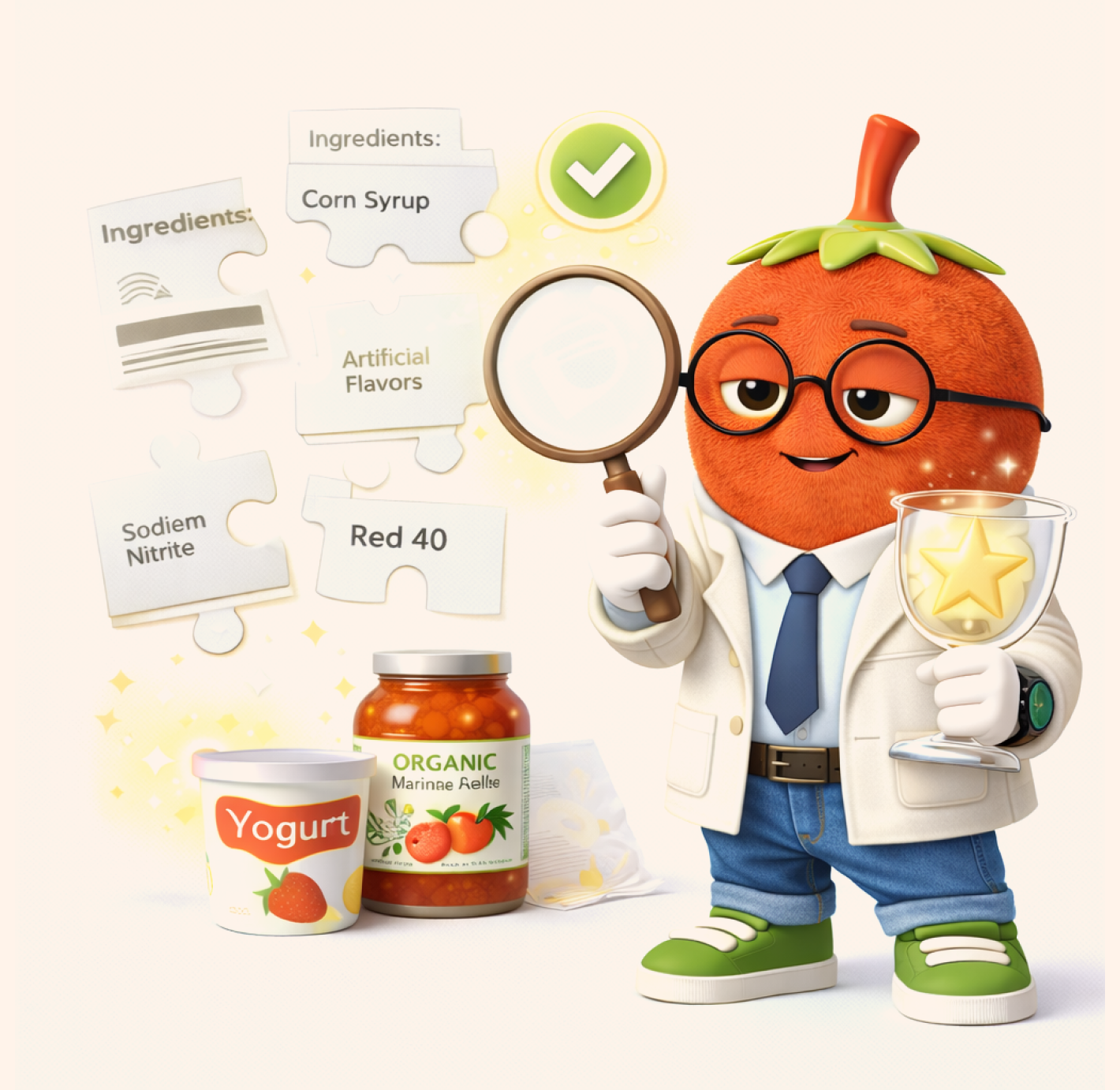 OLI explaining food labels