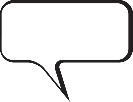 Speech bubble background